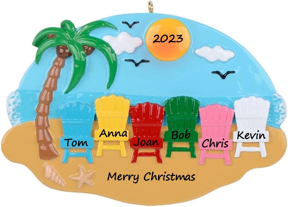 Beach Chairs - Family of 6