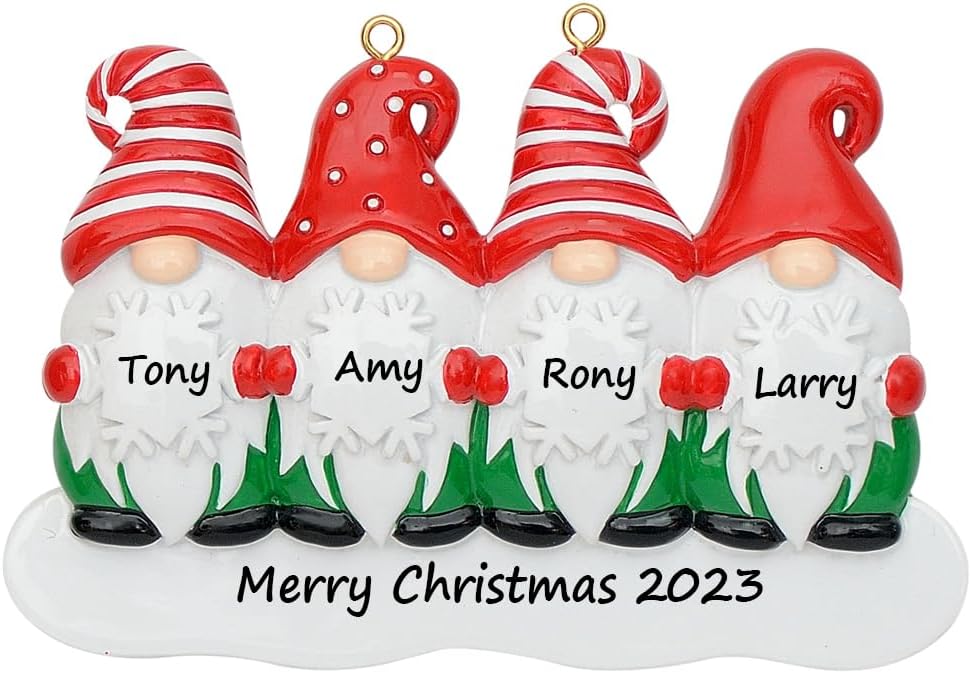 Gnome for the Holidays - Family of 4