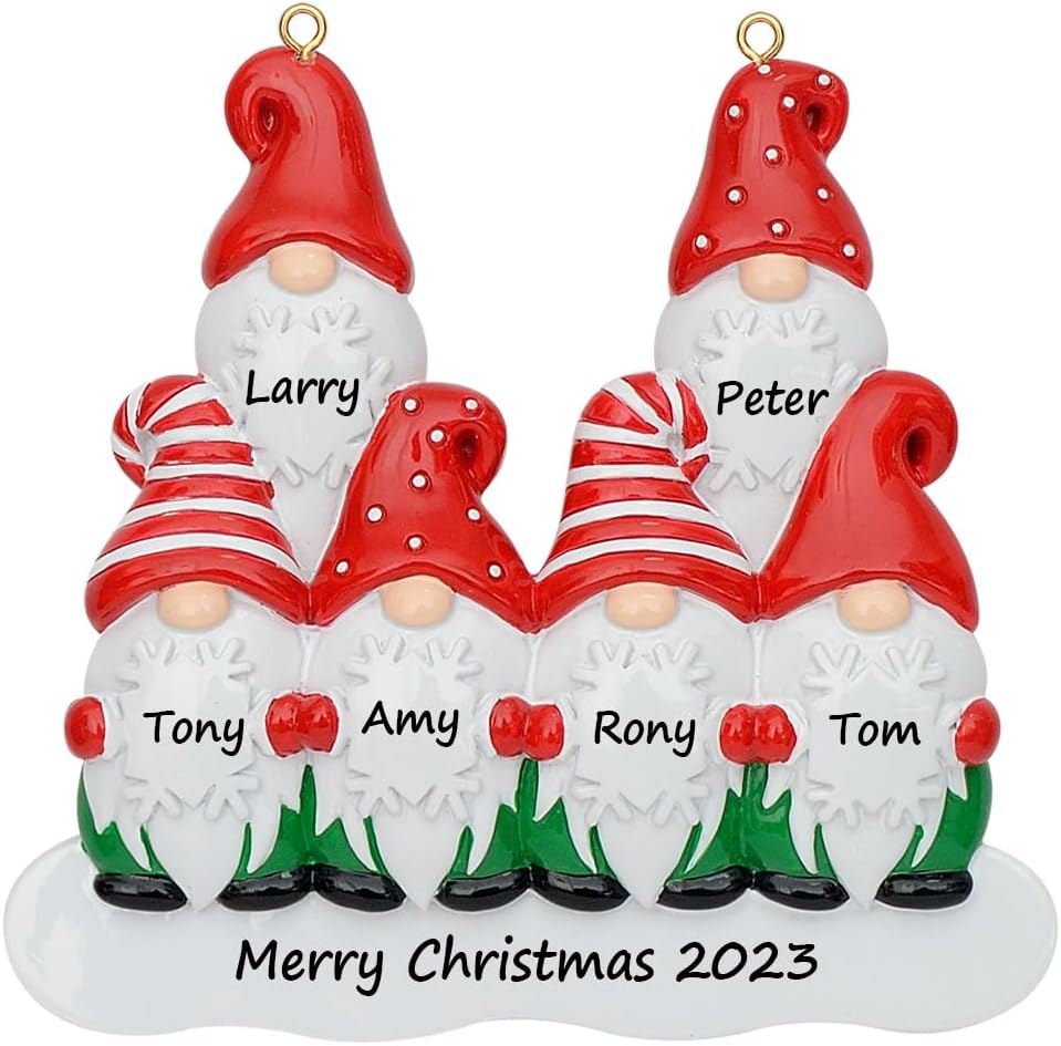 Gnome for the Holidays - Family of 6