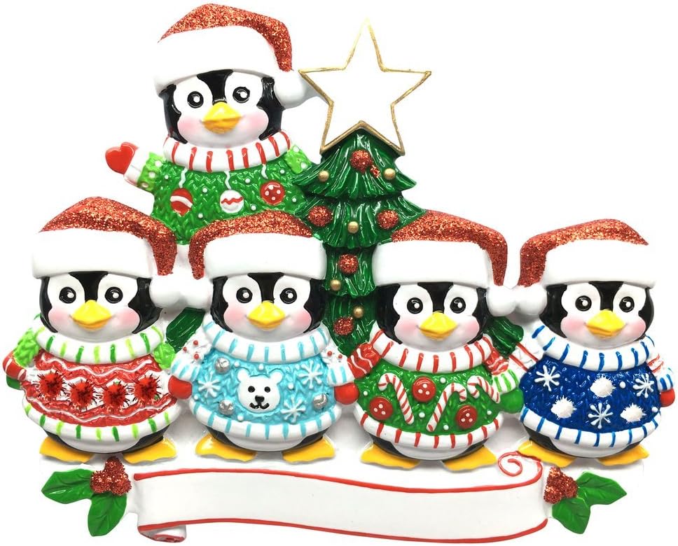 Christmas Sweater - Family of 5