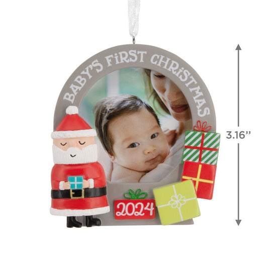 Hallmark Tree Trimmer - Baya's First Christmas Photo Frame