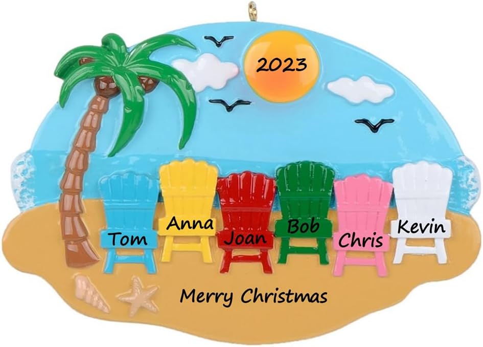 Beach Chairs - Family of 6