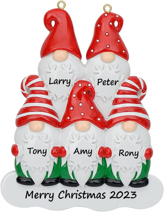 Gnome for the Holidays - Family of 5