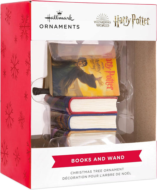 Hallmark Harry Potter - Books and Wand