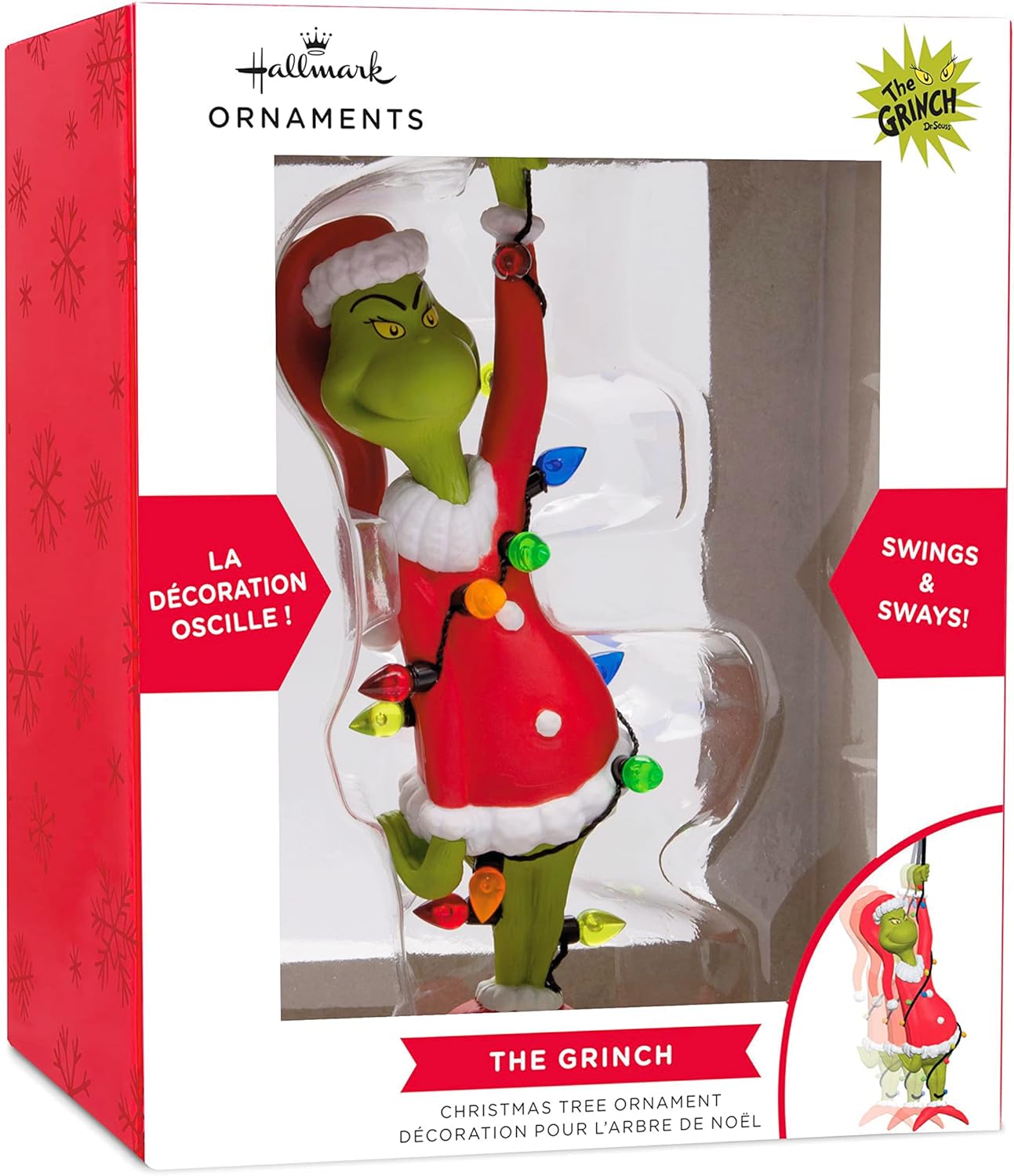 Hallmark The Grinch - Swinging Grinch