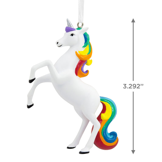 Hallmark Unicorn with Rainbow Mane