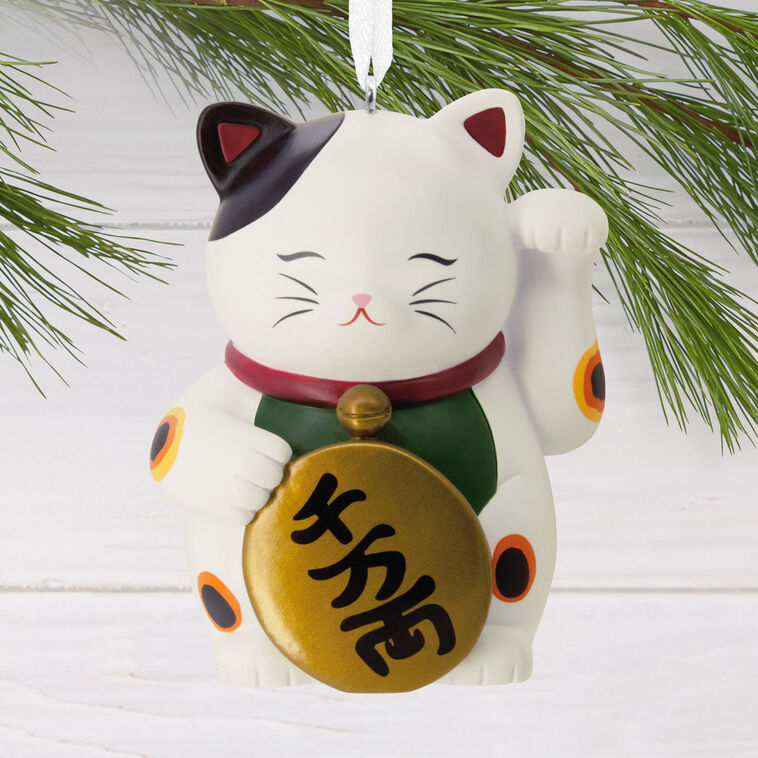 Hallmark Tree Trimmer - Luck Cat