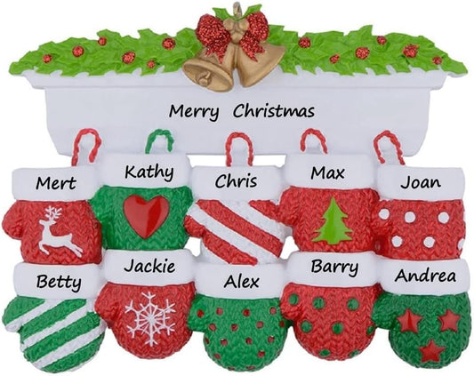 Mantel Gloves - Family of  10