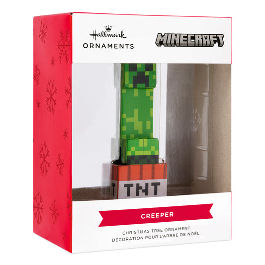 Hallmark Minecraft Creeper on TNT
