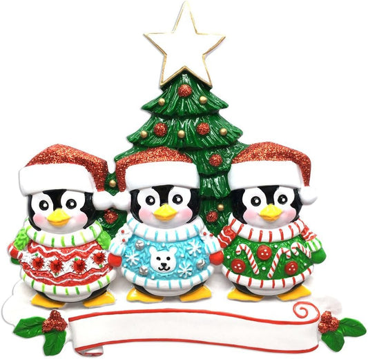Christmas Sweater - Family of 3