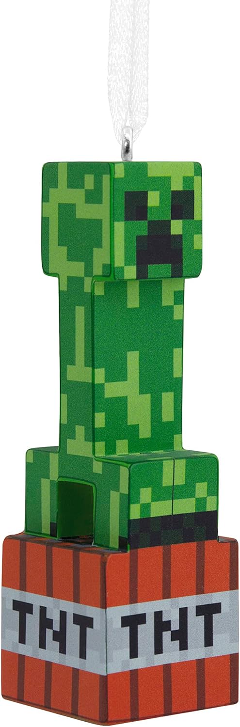 Hallmark Minecraft Creeper on TNT