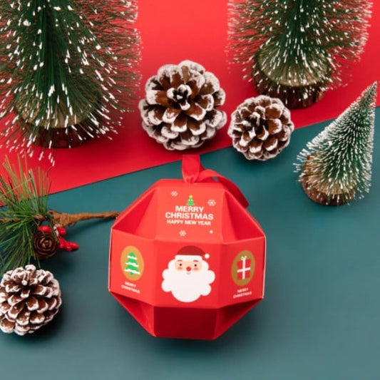 Paper Fillable Ornaments - Red Ball