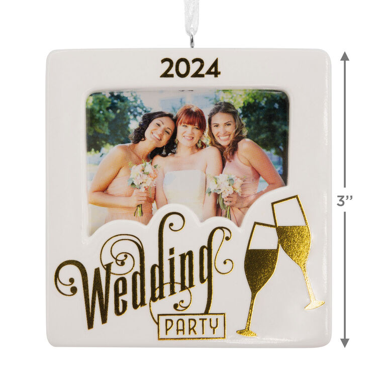 Hallmark Tree Trimmer - Wedding Party 2024